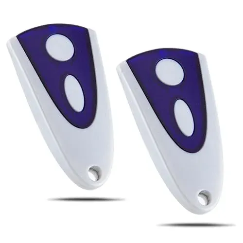 AKVF lot de 2 émetteurs 433,92 MHz pour Novoferm Novotron