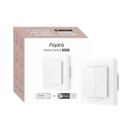 Aqara H2 EU interrupteur volet roulant Thread/Zigbee