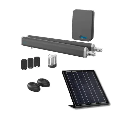 Avidsen Teha SE : motorisation solaire portail avec 3 télécommandes