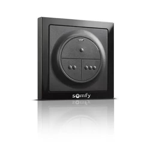 Commande murale Somfy io sans fil IP55