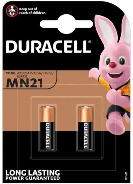 Duracell MN21 12 V, lot de 2 piles alcalines