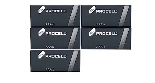 Duracell Procell AAA : lot de 50 piles alcalines LR03