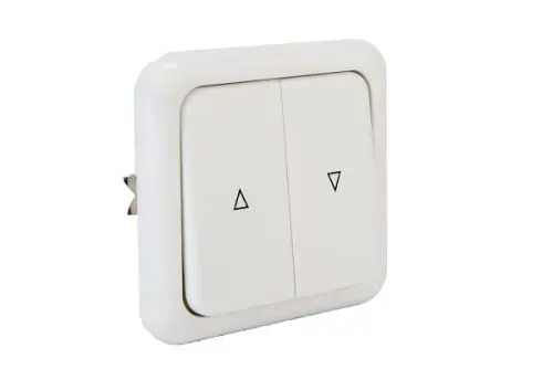 Geba PBE 2R interrupteur de volet roulant encastrable blanc