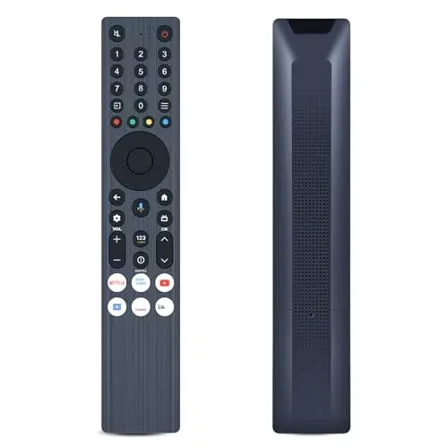 Télécommande vocale GOUYESHO pour TCL QLED Direct TV
