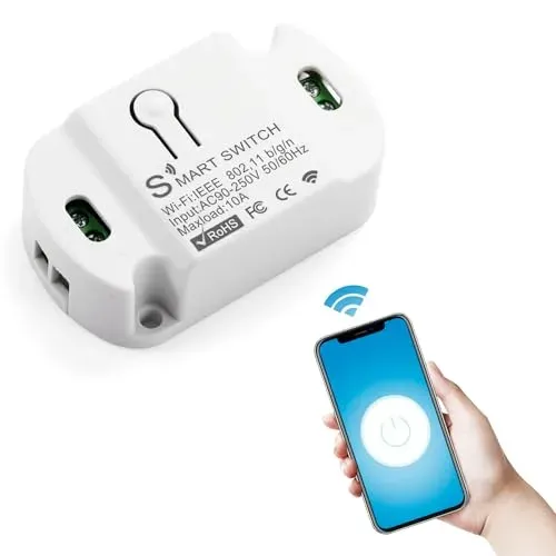 Interrupteur connecté HNCY Wi-Fi avec Alexa et Google Home