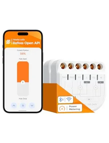 Interrupteur connecté Refoss R21 2 canaux pour volets