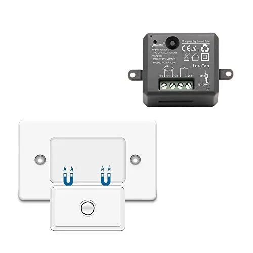 Interrupteur sans fil LoraTap TM4386 avec télécommande