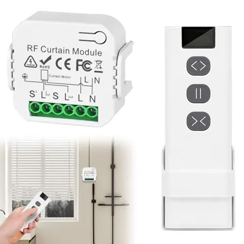 Kit télécommande RF et récepteur radio pour volet roulant WIYETY