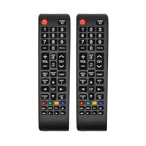 Lot de 2 télécommandes Kryolithm pour Samsung