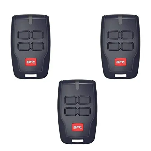 Lot de 3 télécommandes BFT Mitto RCB TX4