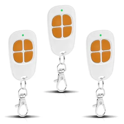 Lot de 3 télécommandes portail 433,92 MHz compatibles Sentinel