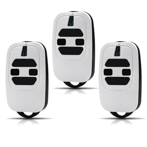 Lot de 3 télécommandes Wvoillty compatibles DEA 433,92 MHz