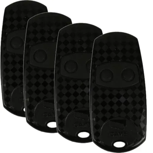 Lot de 4 télécommandes ZANPIERO Came 432EV