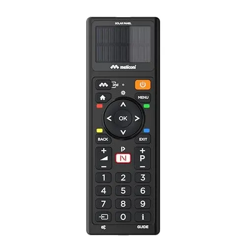 Télécommande Meliconi Solar TV rechargeable universelle