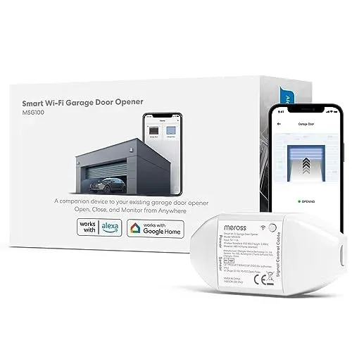 Ouvre-porte de garage connecté Meross MSG100 WiFi