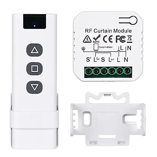 Mitening module de volet roulant sans fil RF avec télécommande