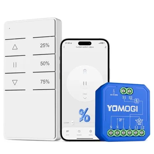 Module volet roulant connecté Yomogi avec télécommande RF