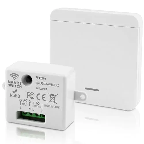Paicreate kit interrupteur sans fil 433 MHz
