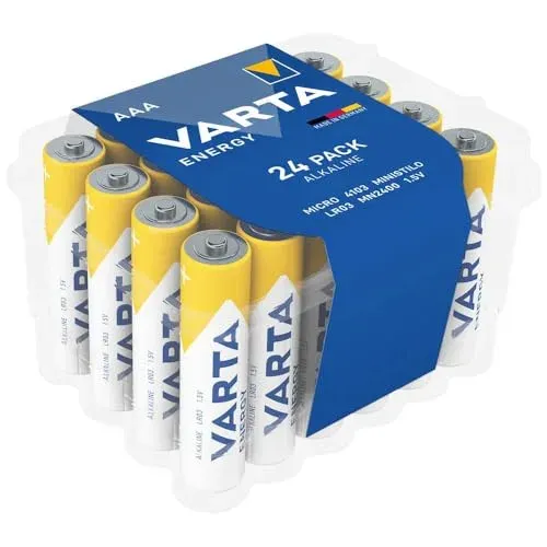 Piles AAA Varta Energy, lot de 24