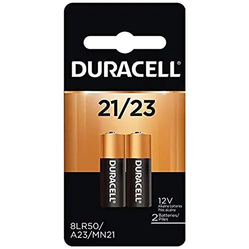 Piles alcalines Duracell MN21 12 V, lot de 2