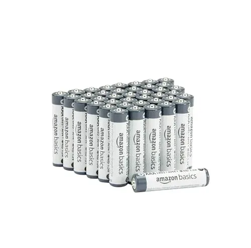 Piles Amazon Basics AAA alcalines lot de 40