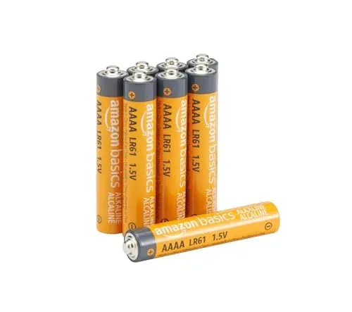 Piles Amazon Basics AAAA LR61 lot de 8