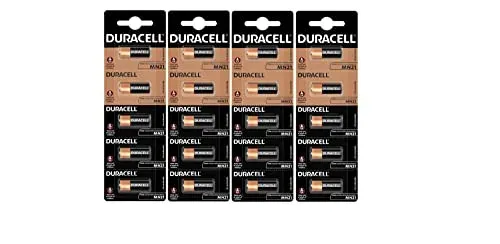 Piles Duracell MN21 A23 12 V, lot de 20