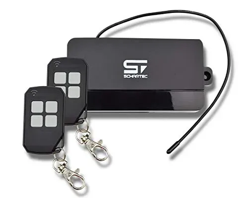 Récepteur radio Schartec 433 MHz avec 2 émetteurs