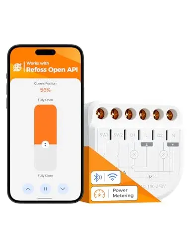 Interrupteur connecté Refoss R21 WiFi pour volet roulant
