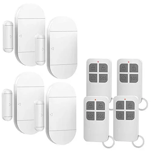 Alarme de porte et fenêtre Shackcom avec 4 télécommandes