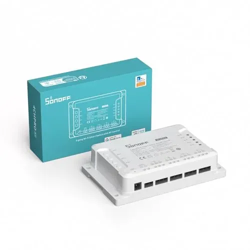 Interrupteur connecté Sonoff 4CH Pro R3 WiFi et 433 MHz