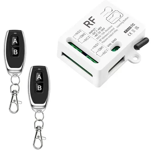 Kit récepteur et 2 émetteurs radio 433 MHz Tedeligo TD08