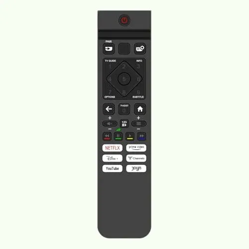 Télécommande AULCMEET compatible Philips OLED et QLED 4K