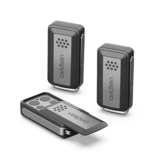 Télécommande Avidsen 114253X3 à clapet 4 boutons, lot de 3