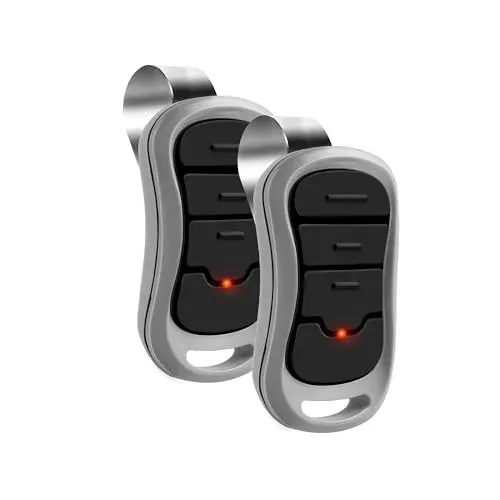 Lot de 2 télécommandes Avisontek G3T-R pour Genie IntelliCode