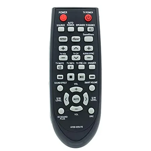 Télécommande azwok AH59-02547B pour barre de son Samsung HW-F450