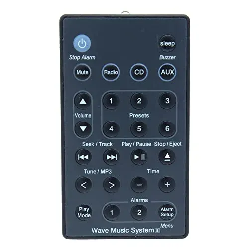 Télécommande azwok pour Bose Wave Radio AWRCC1 AWRCC2 AWRCC3