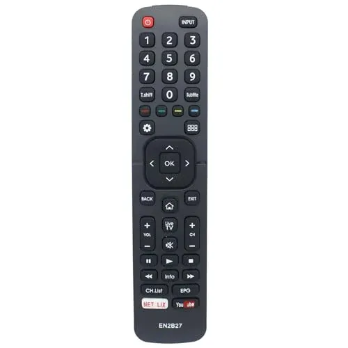 Télécommande azwok EN2B27 pour Hisense