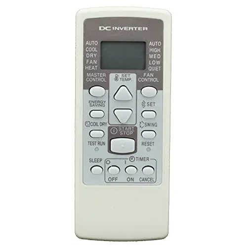 Télécommande azwok AR-RCD1C pour climatiseur Fujitsu