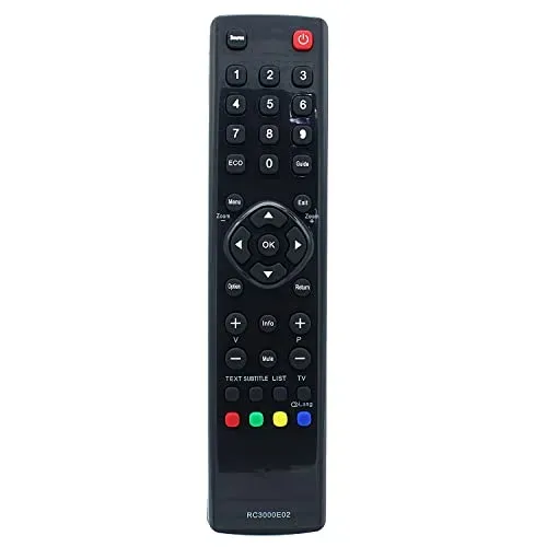 Télécommande azwok RC3000E02 pour téléviseurs TCL