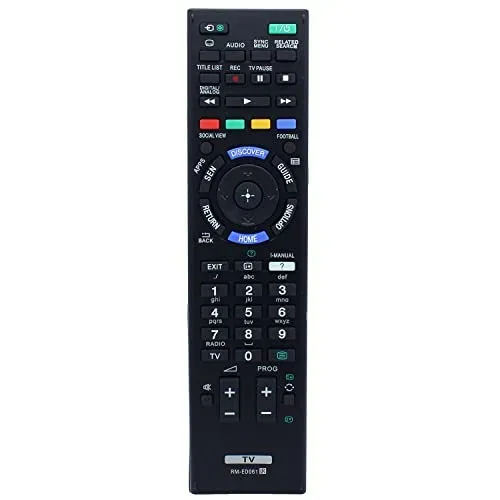 Télécommande azwok RM-ED061 pour TV Sony Bravia LCD