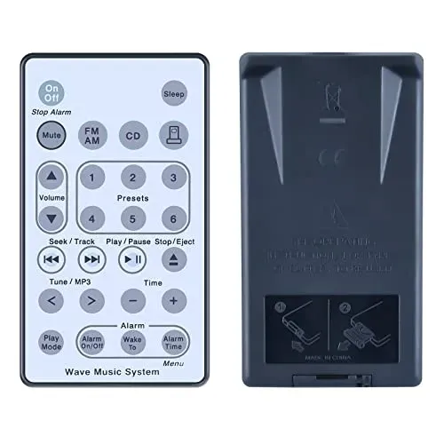 Télécommande TCNOUMT de rechange Bose Wave AWRCC2 AWRCC3 AWRCC4