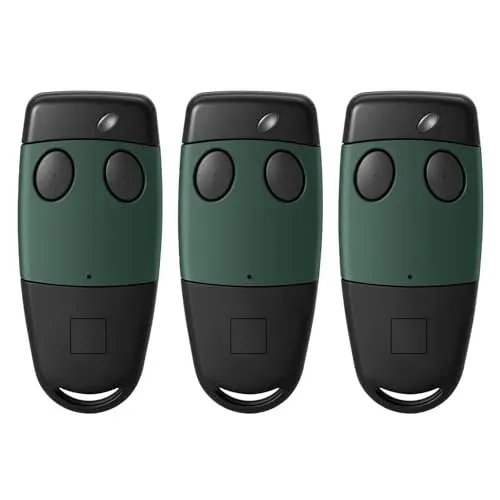 Lot de 3 télécommandes Cardin S449-QZ2 433 MHz 2 canaux