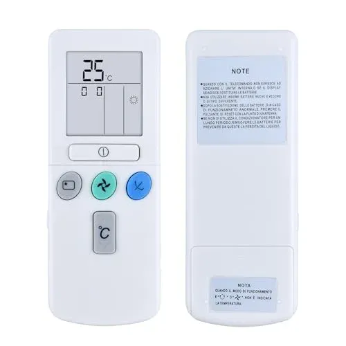 Télécommande de rechange compatible climatiseur Hitachi RAR-3U4