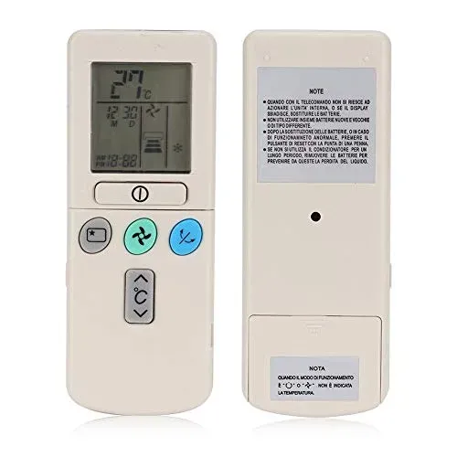 Télécommande de remplacement Denash pour climatiseur RAR