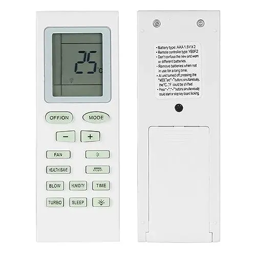 Télécommande de remplacement YBOF pour climatiseur Gree