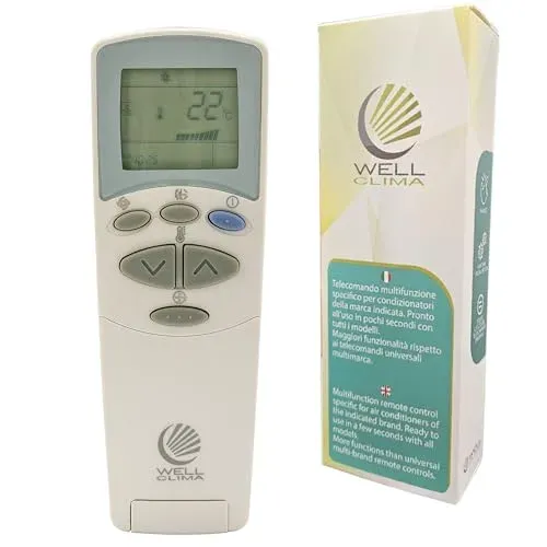 Télécommande climatiseur LG 6711A90032L Wellclima