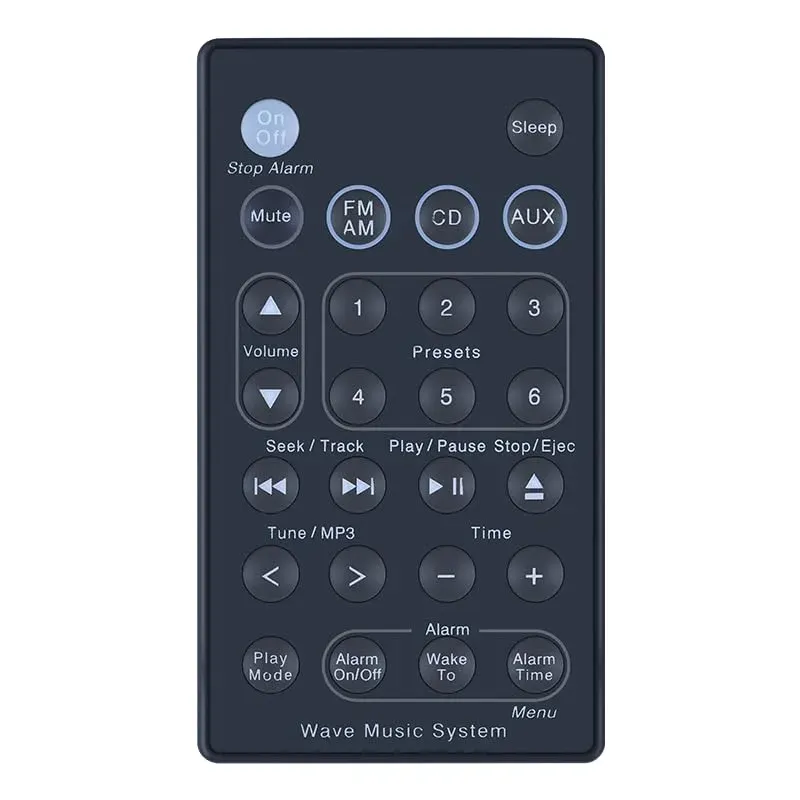 Télécommande CLVIZCXOM pour système radio Bose Wave B1