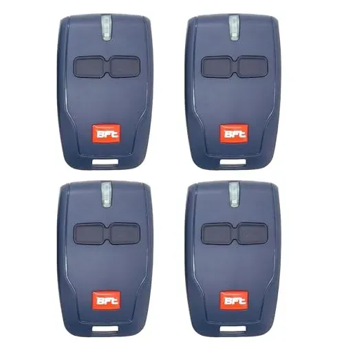 Télécommande compatible BFT 433 MHz, lot de 4