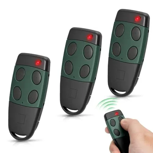 Télécommande compatible Cardin S449 QZ1 QZ2, lot de 3